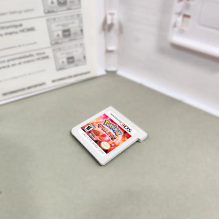 Pokemon Omega Ruby for Nintendo 3DS - Front of official game cartridge, very good condition