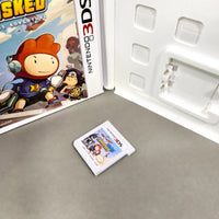 Scribblenauts Unmasked: A DC Comics Adventure for Nintendo 3DS - Game cartridge front, good condition