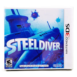 Steel Diver Nintendo 3DS Brand New - Game Case Front Artwork