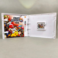 Super Smash Bros. for Nintendo 3DS for Nintendo 3DS - Authentic game case open view with manual and cartridge (CIB), good condition