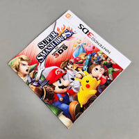 Super Smash Bros. for Nintendo 3DS for Nintendo 3DS - Genuine instruction manual showing front cover artwork, good condition