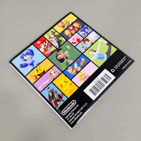 Super Smash Bros. for Nintendo 3DS for Nintendo 3DS - Genuine game manual rear cover shown, good condition