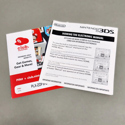 The Legend of Zelda: A Link Between Worlds for Nintendo 3DS - Front cover of authentic game instruction manual, like new condition