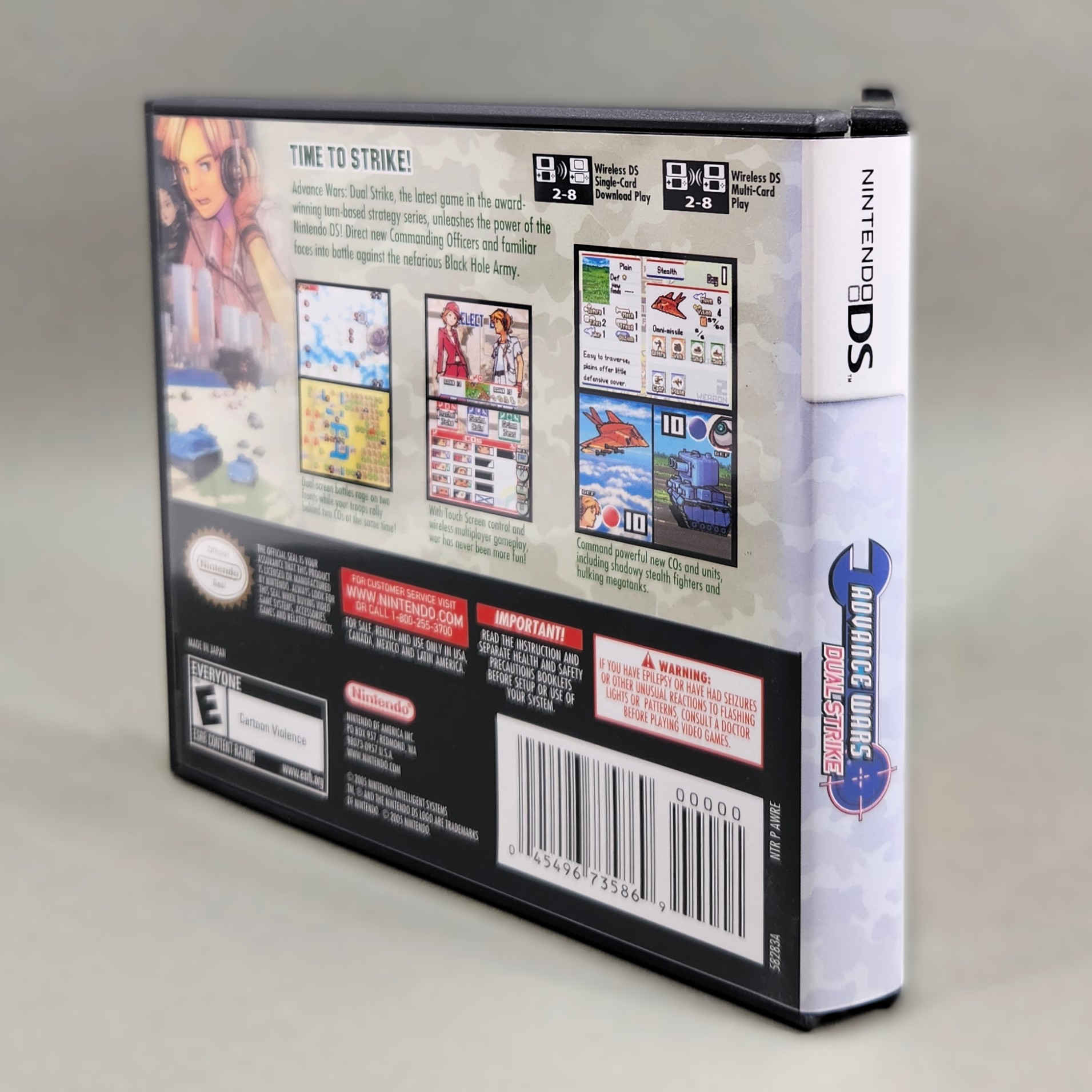 Advance Wars: Dual Strike for Nintendo DS | Real Product Photos