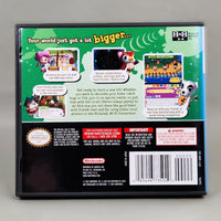Animal Crossing: Wild World for Nintendo DS - Original case back view, good condition