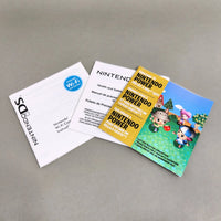Animal Crossing: Wild World for Nintendo DS - Original game paperwork and pamphlets, front view, good condition