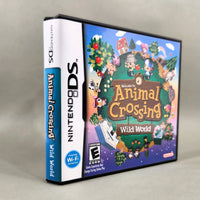 Animal Crossing: Wild World for Nintendo DS - Angled game case view showing front artwork and spine, good condition