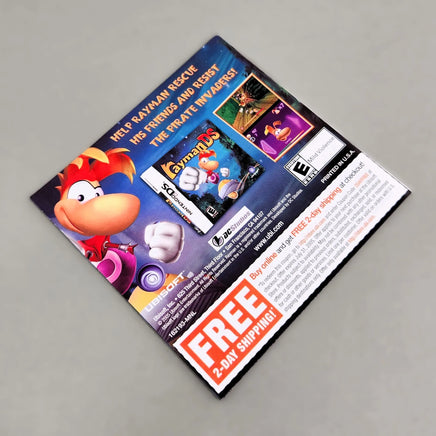 Asphalt Urban GT for Nintendo DS - Official game manual back cover shown, like new condition