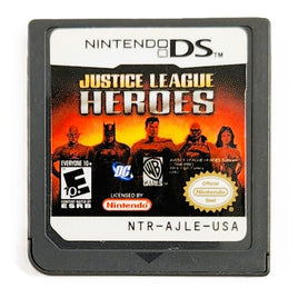 Justice League Heroes Nintendo DS Good Loose - Cartridge Front View