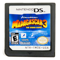 Madagascar 3 Nintendo DS Good Loose - Game Cartridge Front