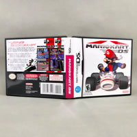 Mario Kart DS for Nintendo DS - Full exterior view of authentic game case artwork, good condition