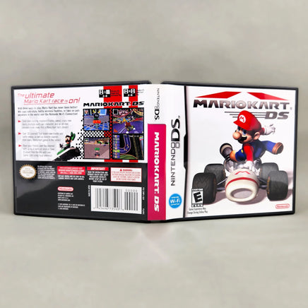 Mario Kart DS for Nintendo DS - Full exterior view of authentic game case artwork, good condition