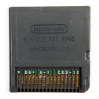 Mario Kart DS Nintendo DS Good Loose - Back Label Of Cartridge