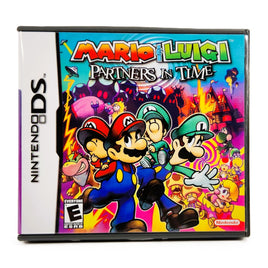 Mario And Luigi Partners In Time Nintendo DS Like New - Original CIB Case Front