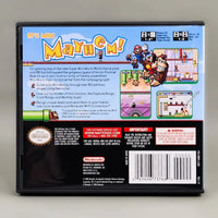 Mario vs. Donkey Kong 2: March of the Minis for Nintendo DS - Back of game case, good condition
