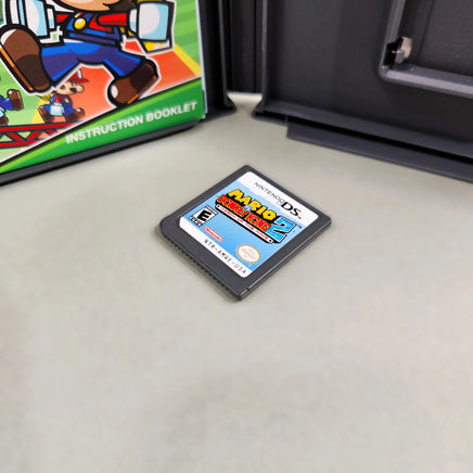 Mario vs. Donkey Kong 2: March of the Minis for Nintendo DS - Game cartridge front, good condition