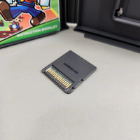 Mario vs. Donkey Kong 2: March of the Minis for Nintendo DS - Back label of cartridge, good condition