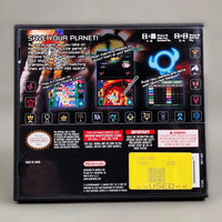 Meteos for Nintendo DS - Back of authentic game case, good condition