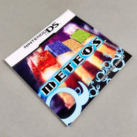 Meteos for Nintendo DS - Game instruction manual front cover displayed, good condition