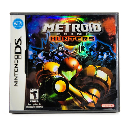 Metroid Prime Hunters Nintendo DS Good - Authentic Game Case Front View