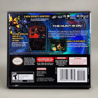 Metroid Prime: Hunters for Nintendo DS - Original case back view, like new condition