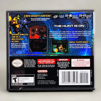 Metroid Prime: Hunters for Nintendo DS - Game case back artwork, very good condition