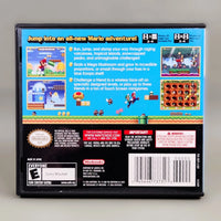 New Super Mario Bros. for Nintendo DS - Authentic game case back cover, like new condition
