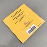 New Super Mario Bros. for Nintendo DS - Back cover of authentic game instruction manual, like new condition