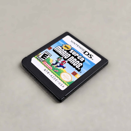 New Super Mario Bros. for Nintendo DS - Game cartridge front, very good condition, loose