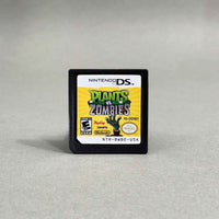 Plants vs. Zombies for Nintendo DS - cartridge label close up, front view, very good condition, loose