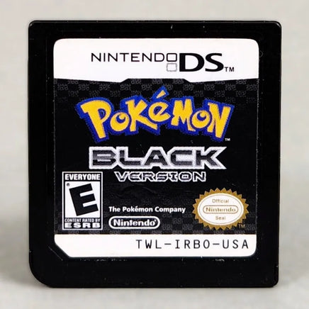Pokémon Black Version for Nintendo DS - Game cartridge front, good condition