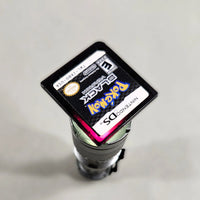 Pokémon Black Version for Nintendo DS - Pokémon DS cartridge flashlight test showing the characteristic reddish-purple glow, good condition