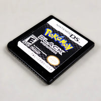 Pokémon Black Version for Nintendo DS - Cartridge front angled view, very good condition, loose
