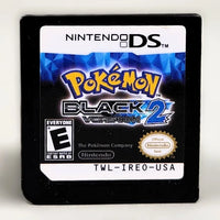 Pokémon Black Version 2 for Nintendo DS - Front label of authentic cartridge, very good condition, loose
