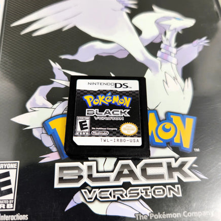 Pokémon Black Version for Nintendo DS - Game cartridge front, good condition