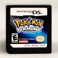 Pokémon Diamond Version for Nintendo DS - Front of cartridge label view, good condition, loose