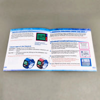 Pokémon Diamond Version for Nintendo DS - View of open instruction manual showing intact staple binding on center pages
