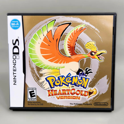 Pokémon HeartGold Version [NFR] Nintendo DS - Front of authentic game case, like new condition