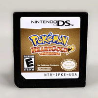 Pokémon HeartGold Version for Nintendo DS - cartridge front view, very good condition, loose