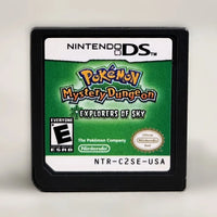 Pokémon Mystery Dungeon: Explorers of Sky for Nintendo DS - Front label of authentic cartridge, very good condition, loose