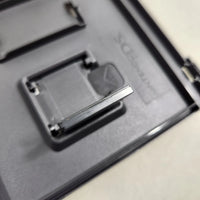 Pokémon Pearl Version for Nintendo DS - Close-up of authentic Nintendo DS cartridge top indent used for verification, very good condition