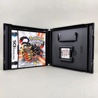 Pokémon Platinum Version for Nintendo DS - Open case with DS cartridge & manual, like new condition