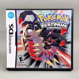Pokémon Platinum Version for Nintendo DS - Front of authentic game case, very good condition