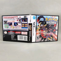 Pokémon Platinum Version for Nintendo DS - Genuine game case artwork shown front to back, including spine, very good condition