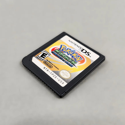 Pokémon Ranger: Shadows of Almia for Nintendo DS - Front angled view of official game cartridge, very good condition, loose