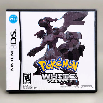 Pokémon White Version for Nintendo DS - Front of authentic game case, like new condition