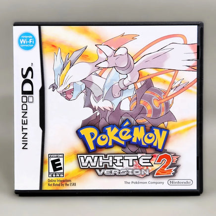 Pokémon White Version 2 for Nintendo DS - Authentic game case front view, very good condition
