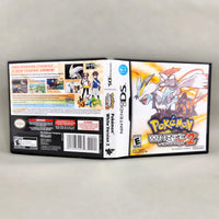 Pokémon White Version 2 for Nintendo DS - Complete authentic cover artwork showing front, spine and back, very good condition