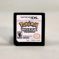 Pokémon White Version for Nintendo DS - Game cartridge front, very good condition, loose