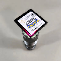 Pokémon White Version for Nintendo DS - Close-up view of translucent Pokémon DS cartridge with visible crimson red glow, very good condition, loose